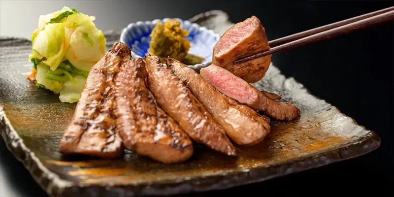 Beef tongue restaurant Kaku Mitsukoshimae