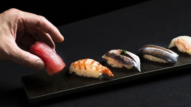 鮨トキドキ串　海老虎