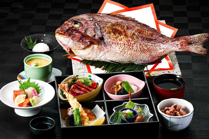 祝い鯛付き お子様お祝いプラン　粋 ＊大人2名＋子供1名