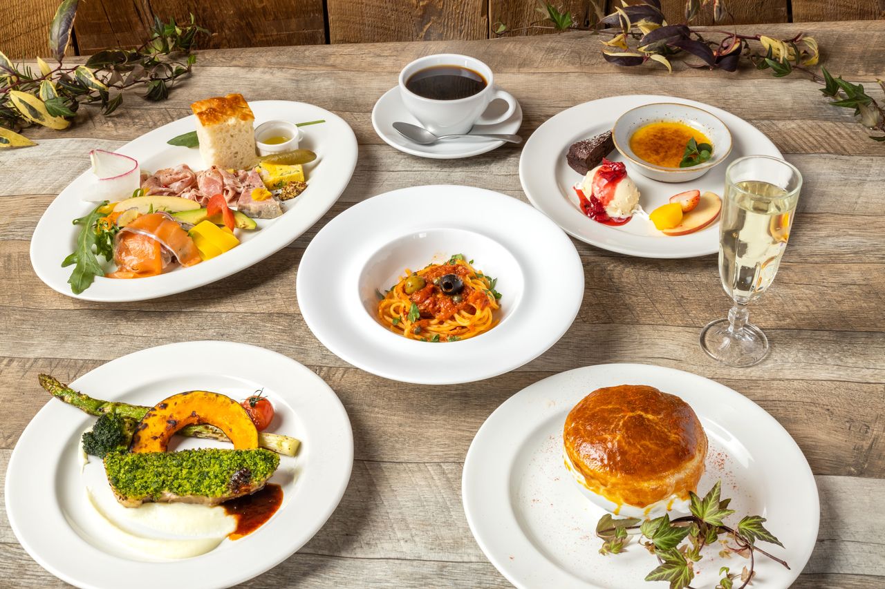 2300 yen Lunch course