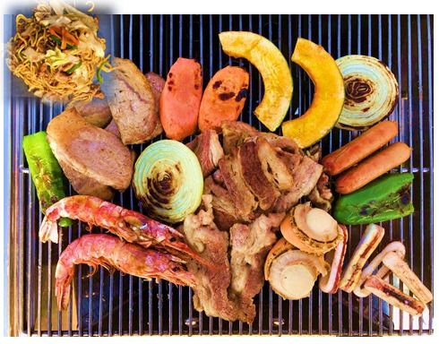 「食材+器材」手ぶらセット　海鮮よくばりPLAN 