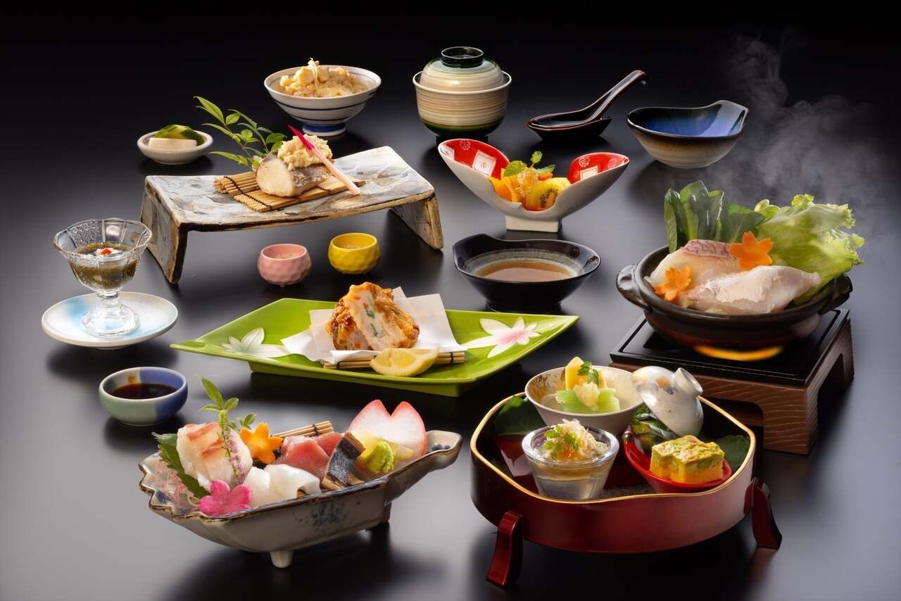 【3～5月晚餐】 春之岛怀石料理（春季岛屿会席）
