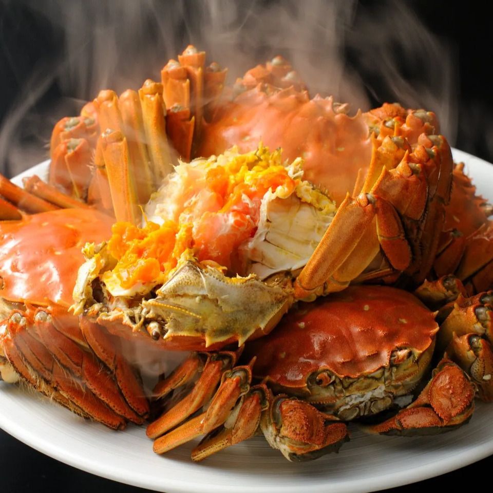 ◆Jasmine♦ Course featuring seasonal Shanghai crab