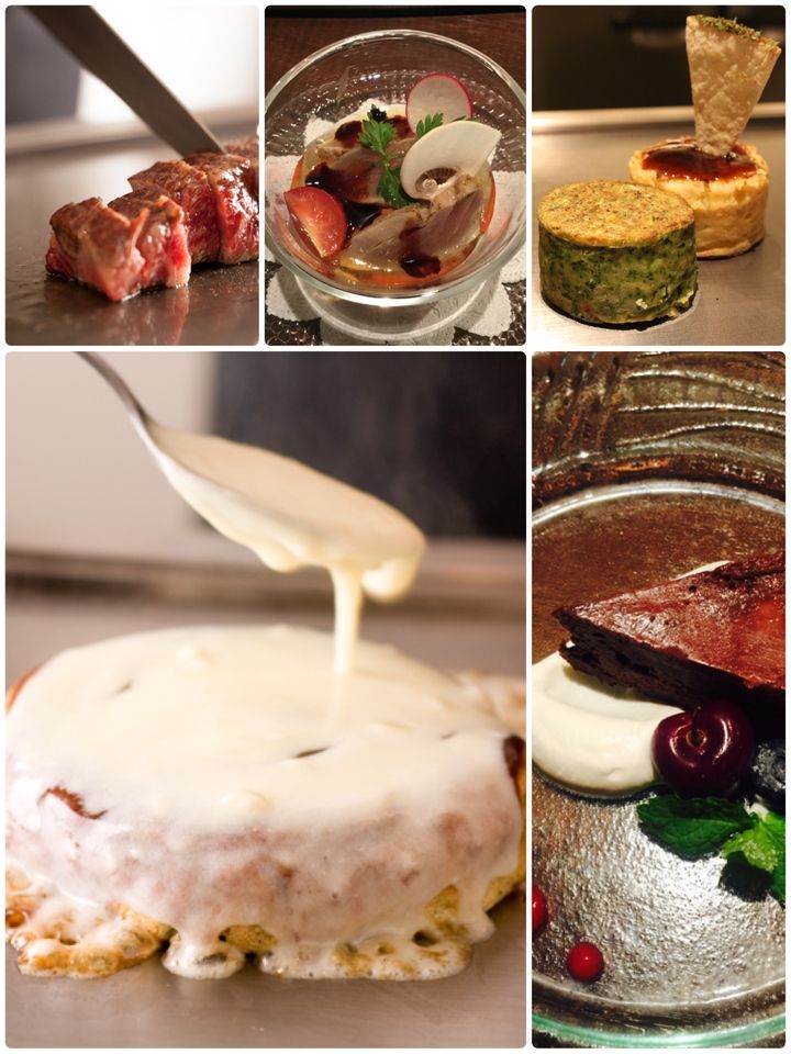 Vin樹亭　プレミアムコース ＋ メッセージ付デザート盛合せ