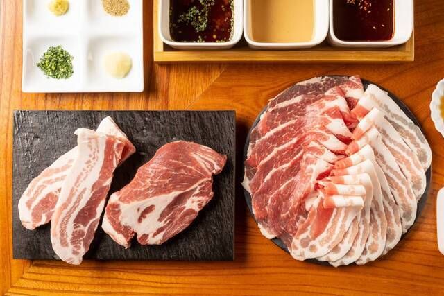 お得なランチタイムサムギョプサルセット