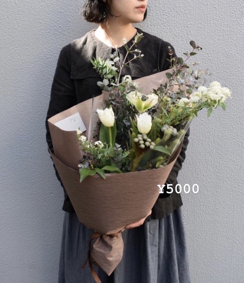 pivoineのブーケ 5500円