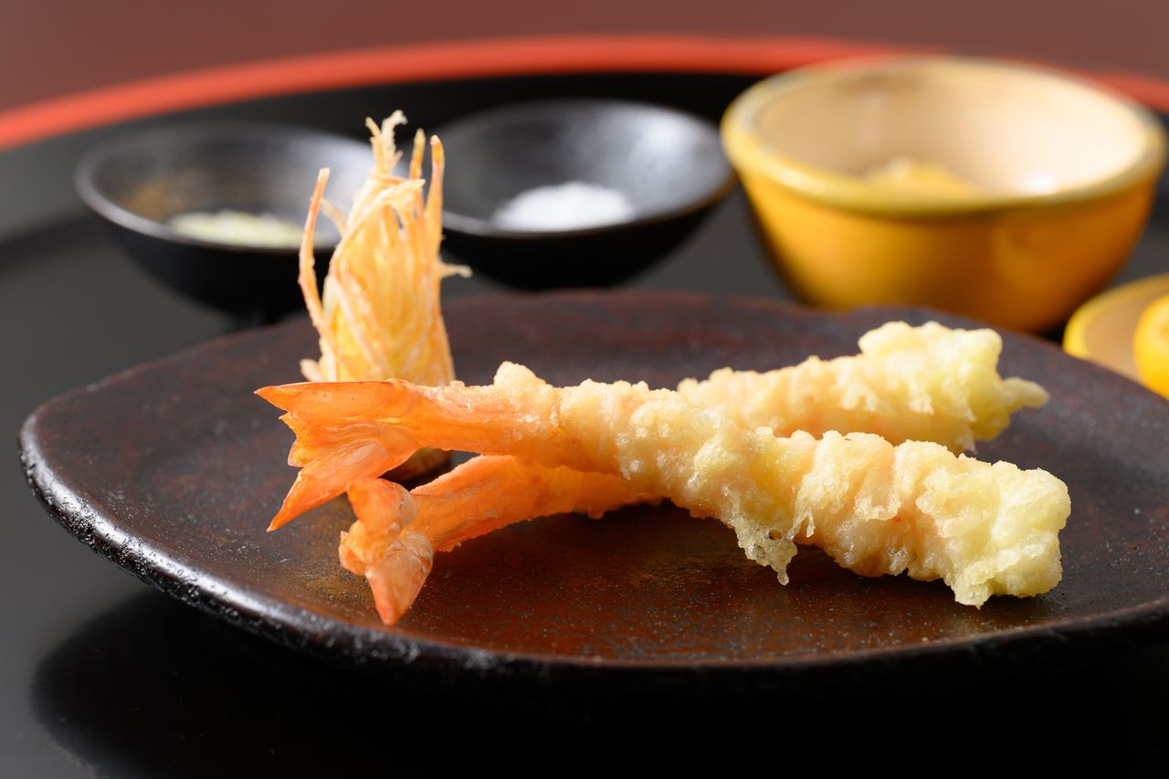 [Private room]  Tempura Kaiseki 22,000 yen