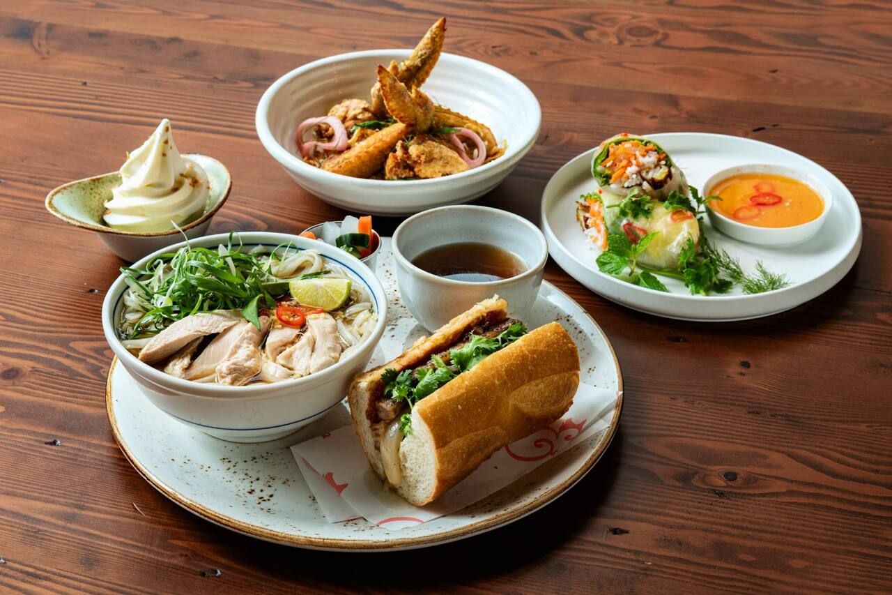 [Banh Mi & Pho Lunch with Non-Alcoholic Drink] Enjoy a 5-course Vietnamese Gourmet Trip (10% off for 11am starts) 3,420 yen