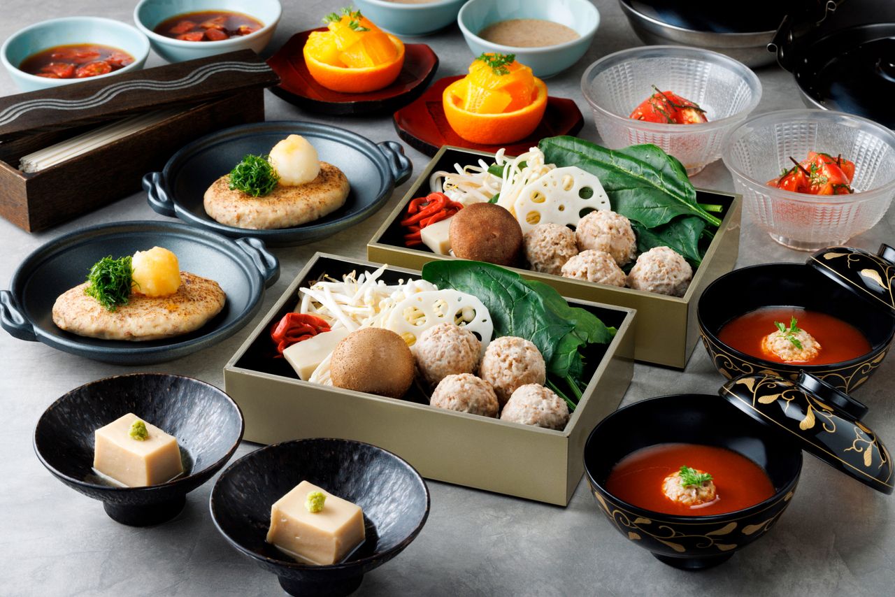 【午餐/个人火锅】「素食怀石料理」6道菜