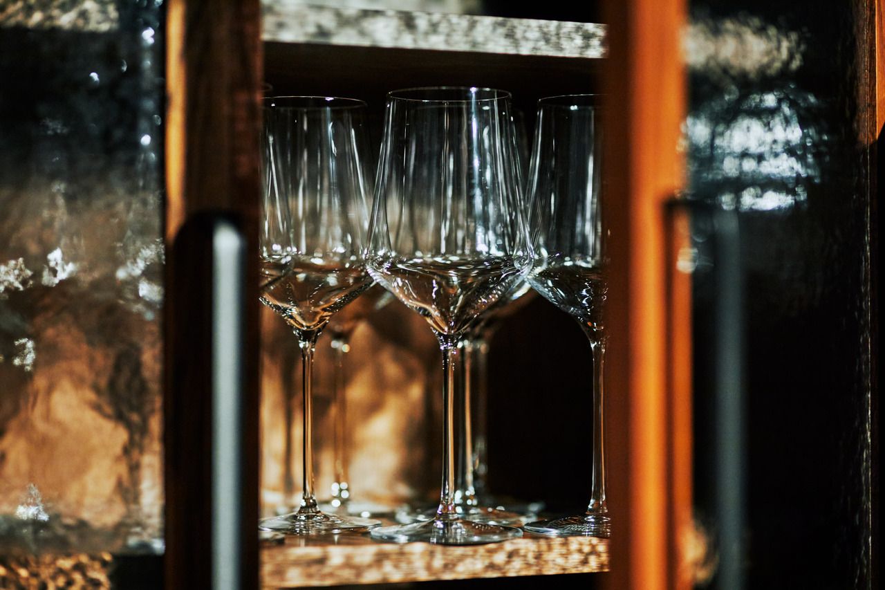 Seasonal lunch course with Italian wine pairing