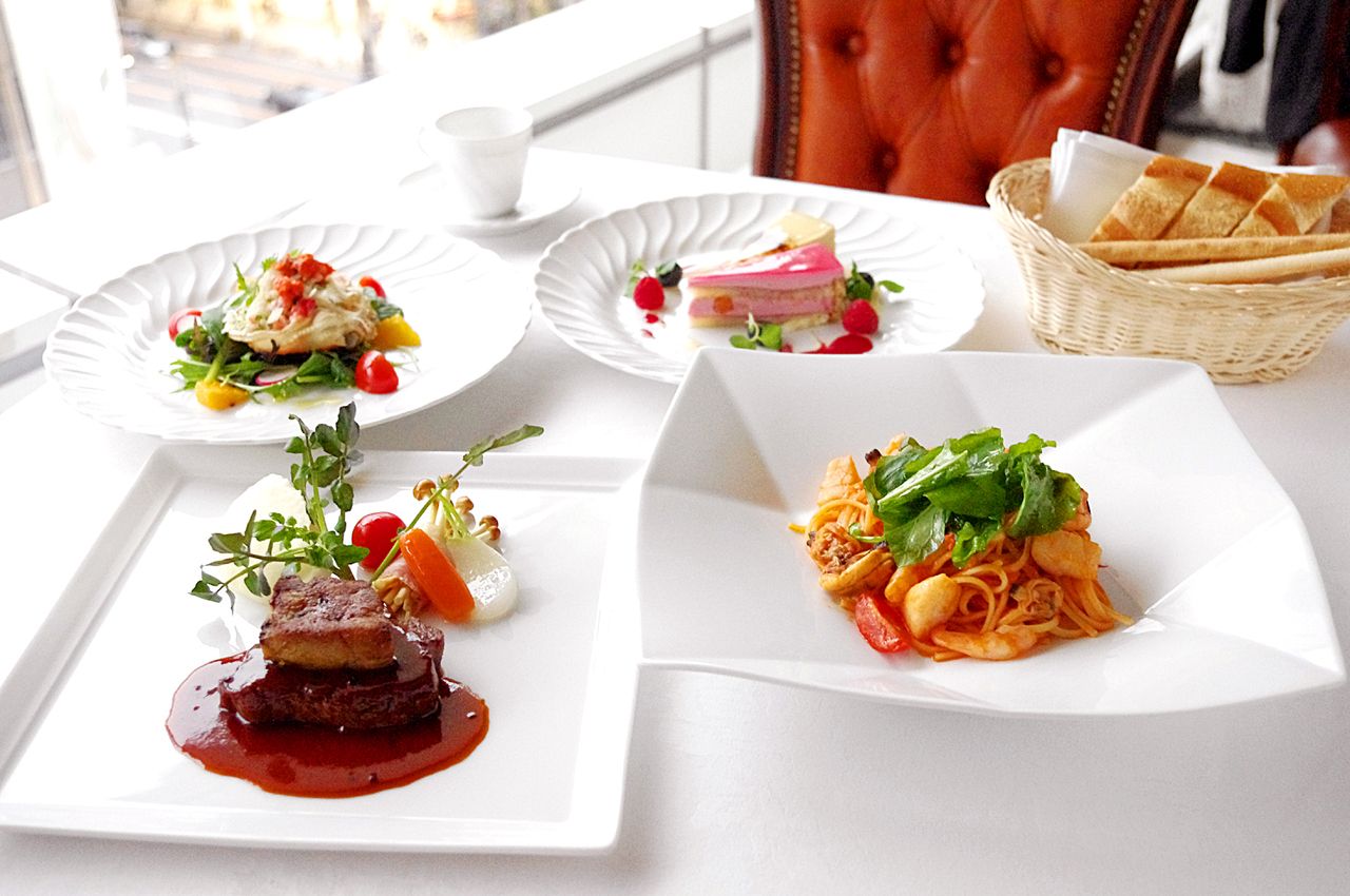 Lunch Course A — 4 courses · ¥6,600