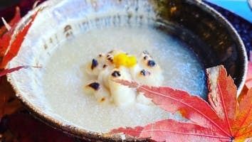 PARIS 가이세키 코스 【미카와 일색산 장어】 하자 걸미 사용      코스 요리