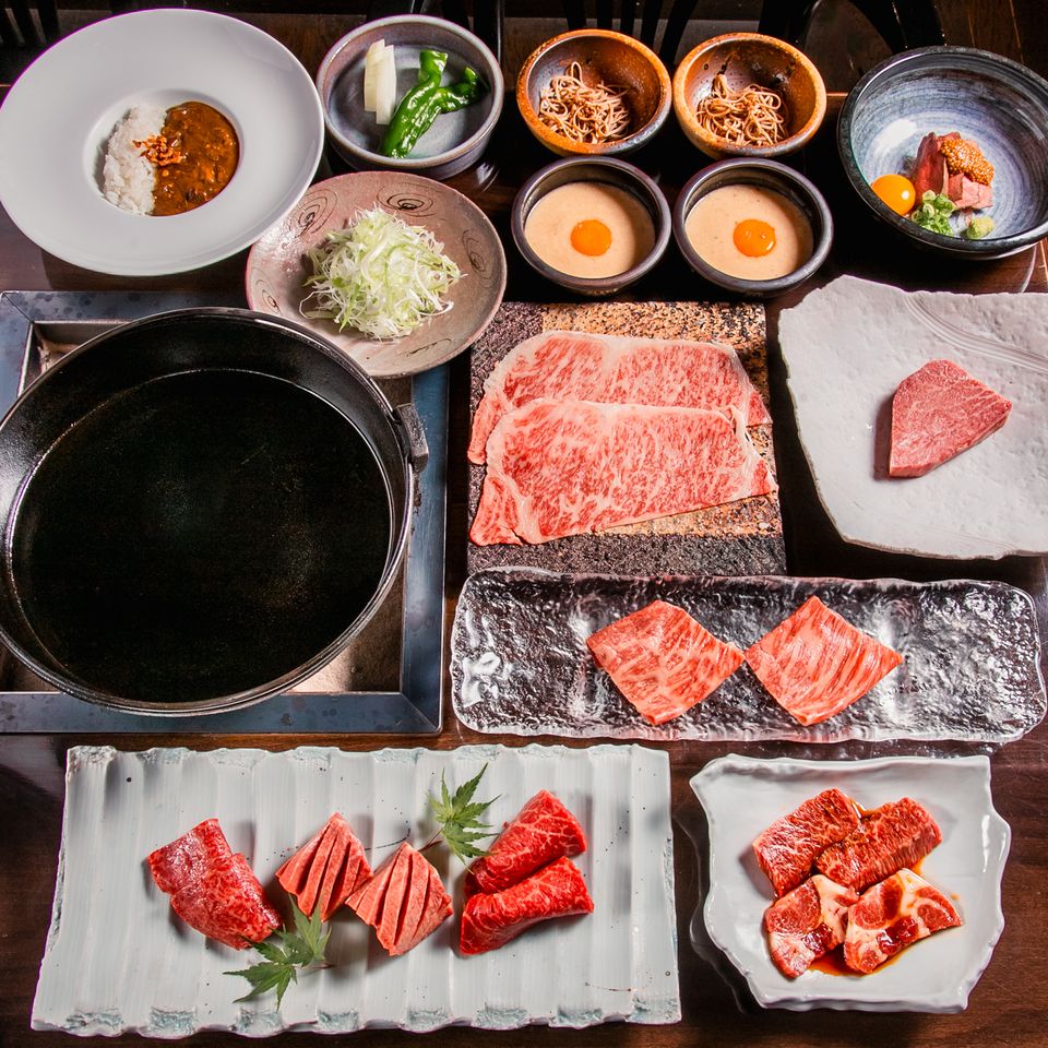 ☆ Customer satisfaction No. 1: A luxurious special course that includes everything, including specially selected Japanese Black beef fillet as the main course.