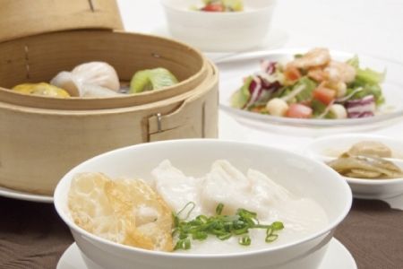 中華粥ランチ