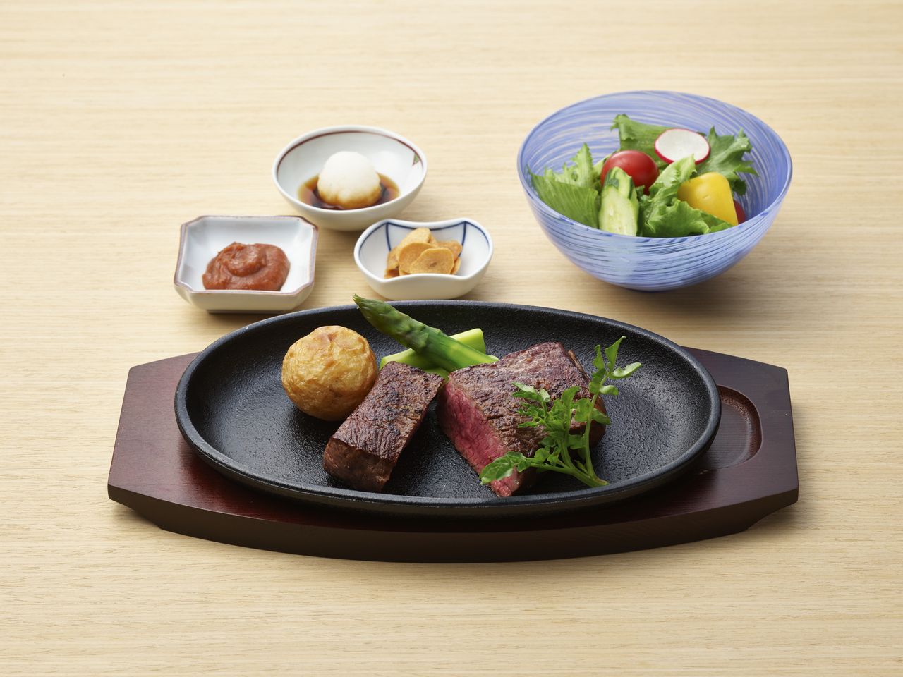 ステーキ御膳150g（テーブル席・カウンター席)