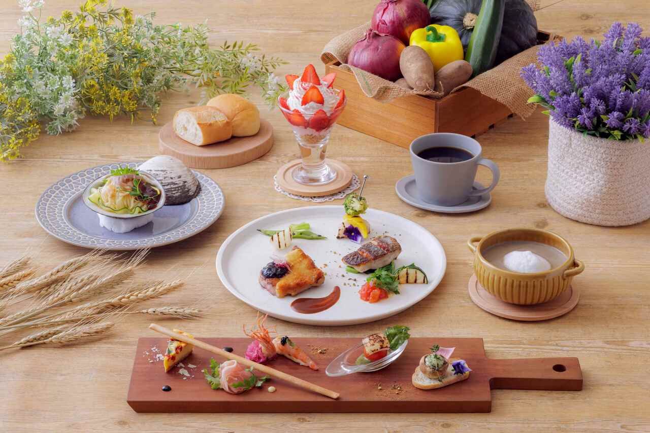 A whole Hokkaido dinner made with local ingredients