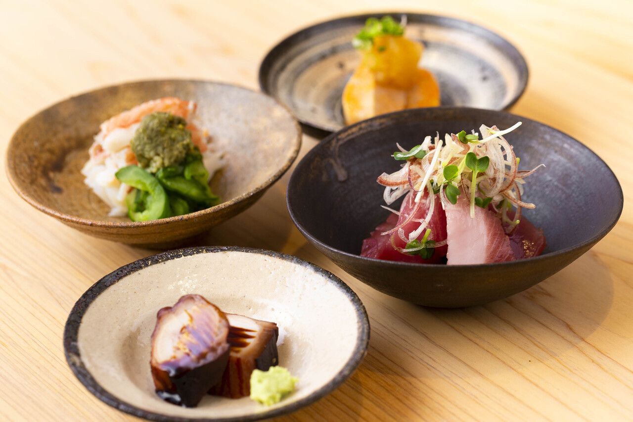 【昼のコース】おまかせ（おつまみ＋握り）15,000円