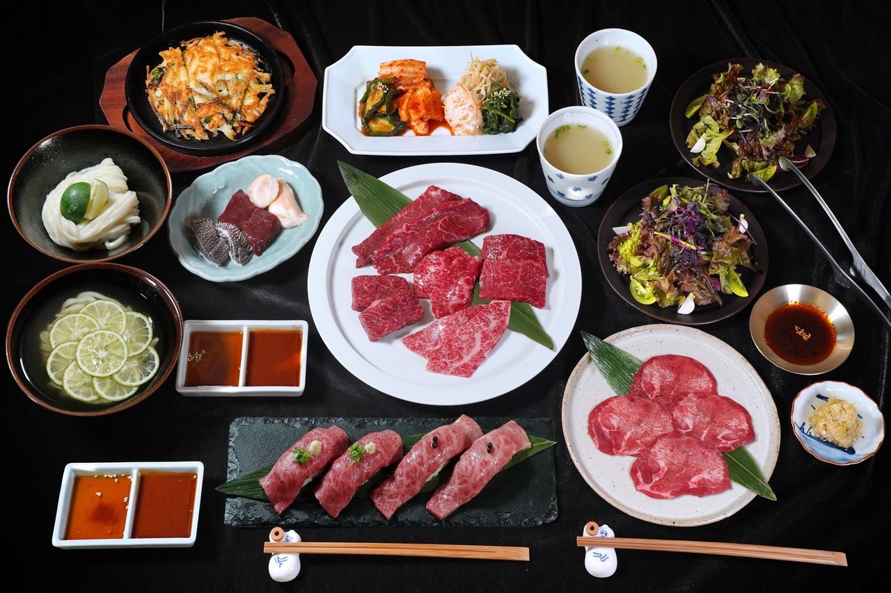 焼肉長介　飲み放題特選コース（9680円）