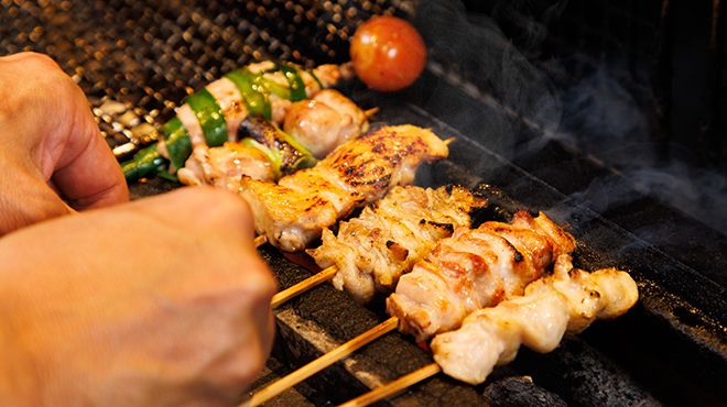 Yakitori and snack course