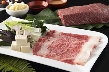 もとぶ牛のしゃぶしゃぶ