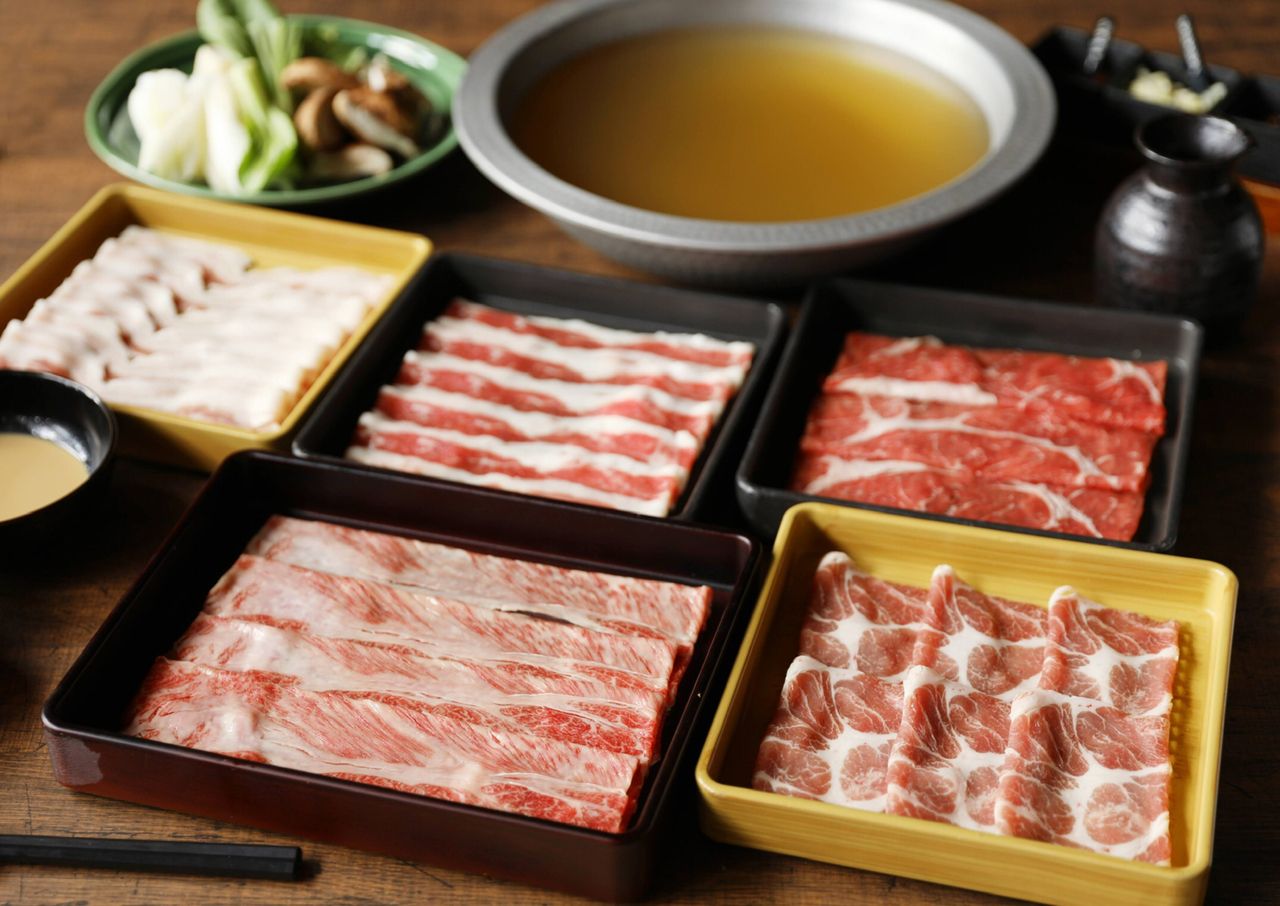 A5 Rank Wagyu beef course