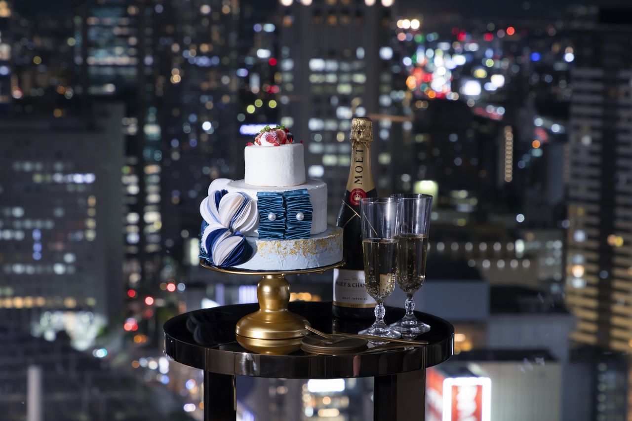 【リッチ記念日】全12種/ オリジナルケーキ付き季節の旬食材とWメインのリッチアニバーサリーコース