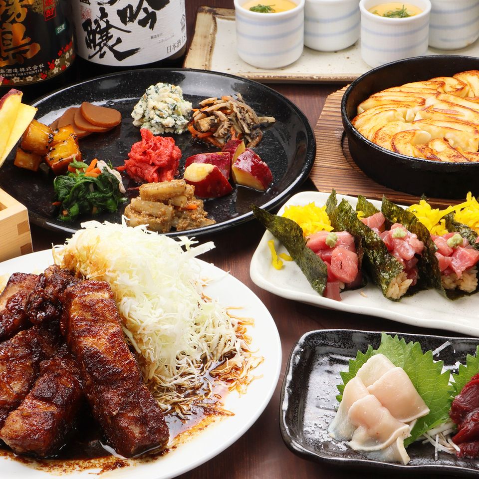 [Luxury] A full lineup of Gokigen Ebisu specialties! Greedy plan with 5 types of YEBISU and 90 minutes of all-you-can-drink! 12 dishes for 5,000 yen