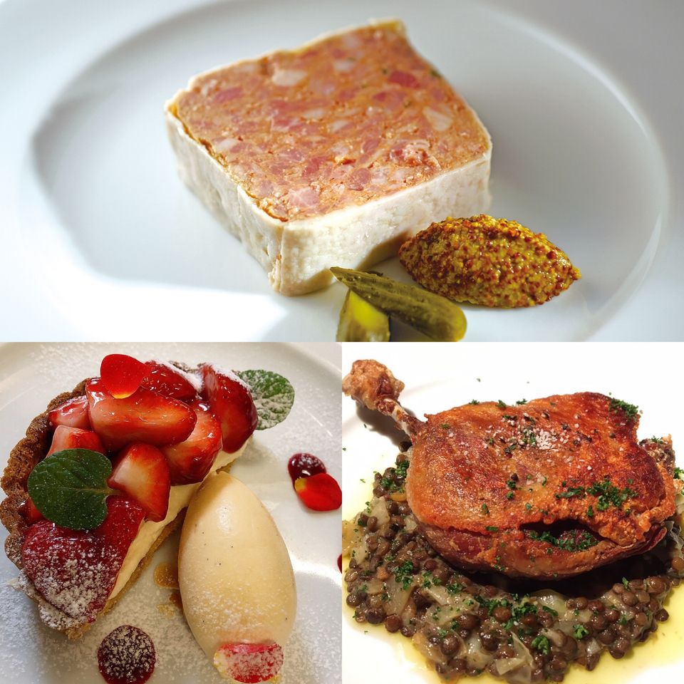 週末午餐菜單B 開胃菜+主菜+甜點