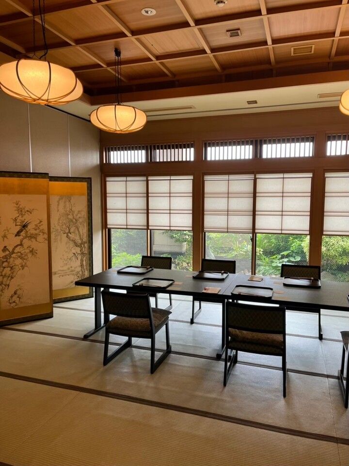 Private room: Kaiseki cuisine 13,000 yen 