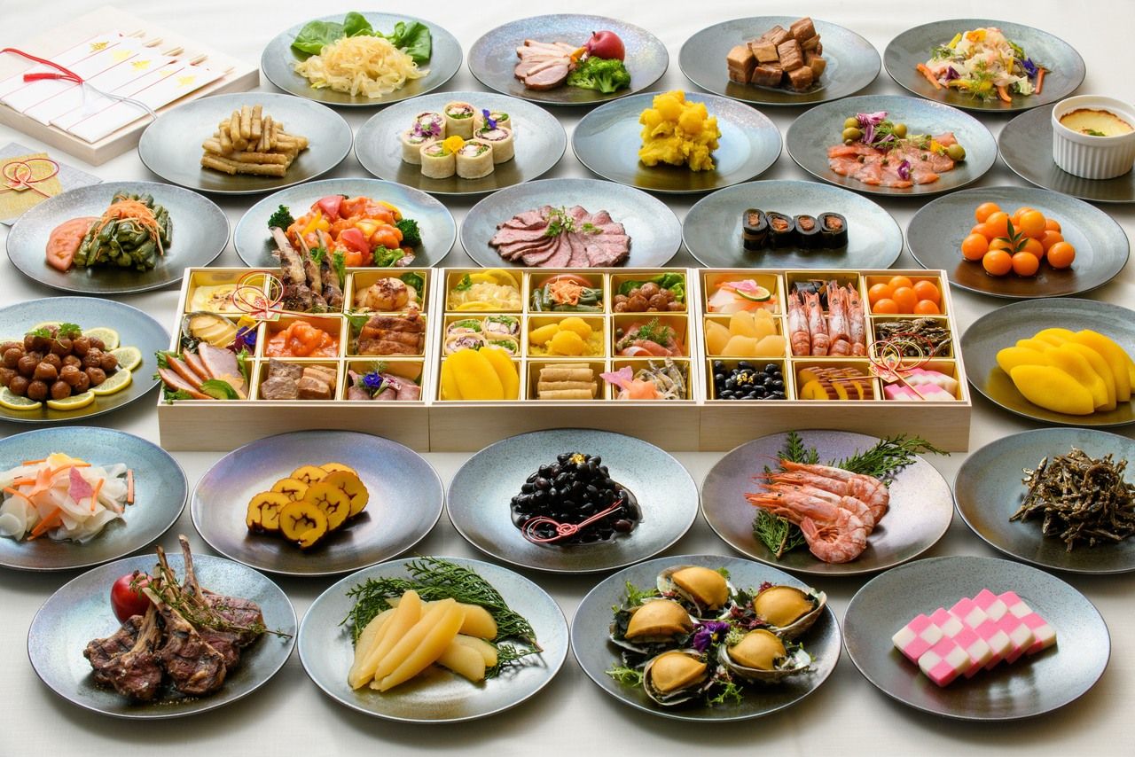 New Year's lunch buffet