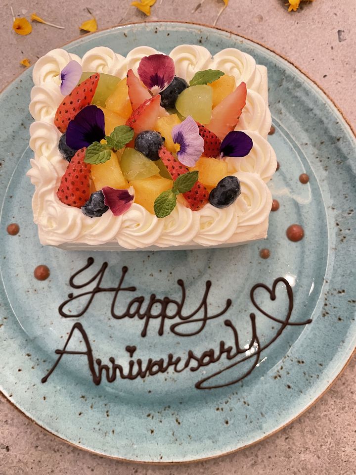 【ランチ記念日Gusto】メインは7種類から選べて記念日ケーキ付の全5皿コース