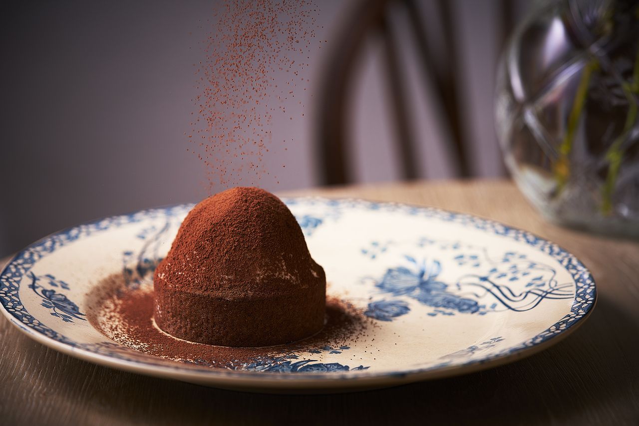 チョコバナナタルト