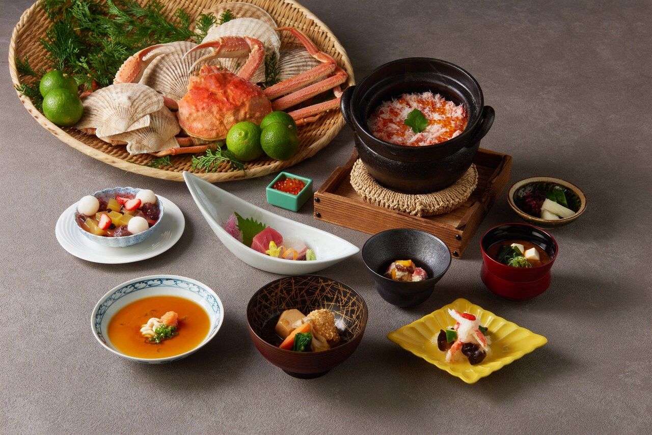 《ランチ限定》冬の味覚御膳～蟹と帆立～