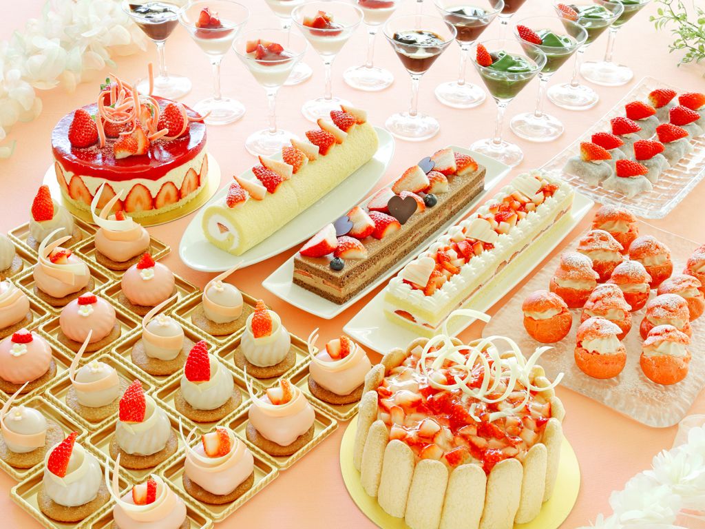 【7歳～12歳】　ストロベリースイーツビュッフェ　3/22～3/23