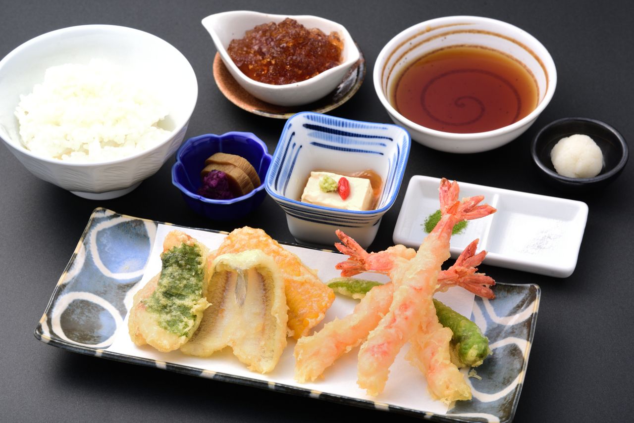Recommended TEMPURA set “GOZEN”