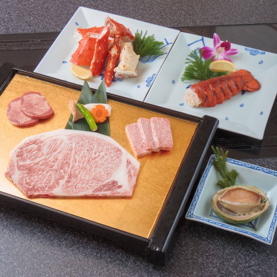 月の宴(飲み放題)　(120分）上焼肉とタラバ蟹＆オマール海老食べ放題飲み放題