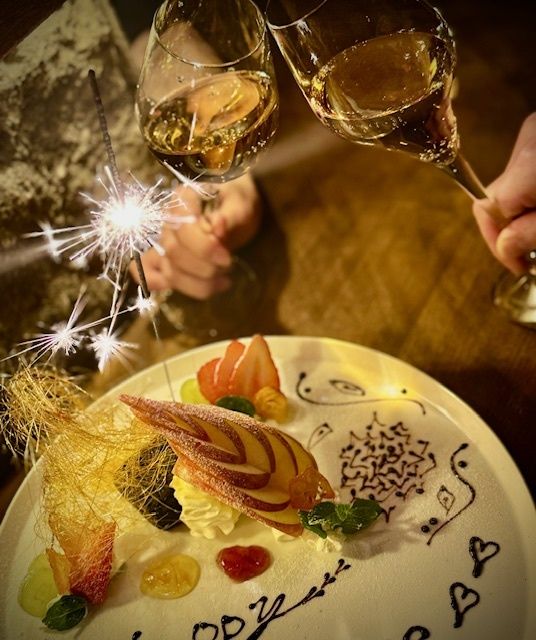 【祝〜選べる道産肉3種と北の魚介コース】　16,500円　（税・サ込）