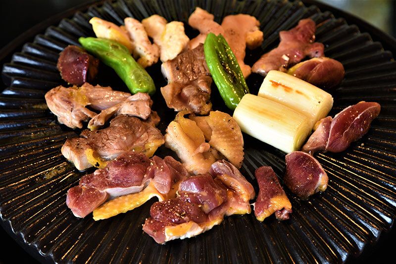 軍鶏焼コース