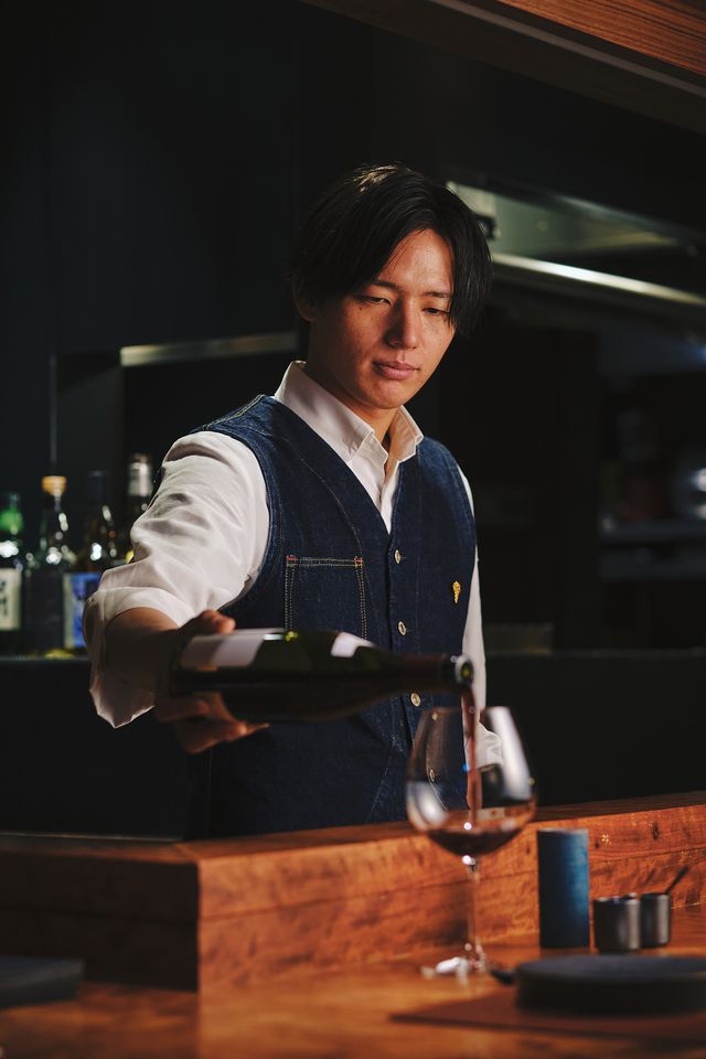 ◇Kyoto Yakitori Style Course + 7 types of wine pairing Counter seating