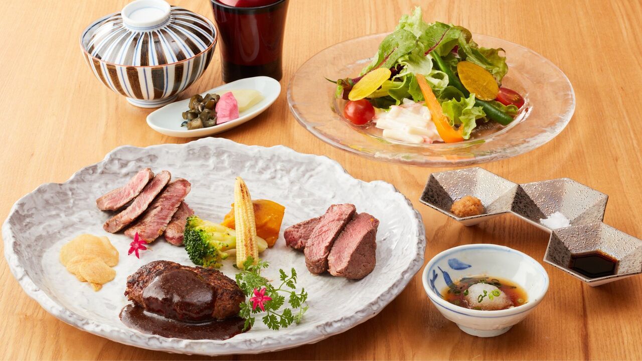【ランチ限定】鉄板焼 肉三昧セット