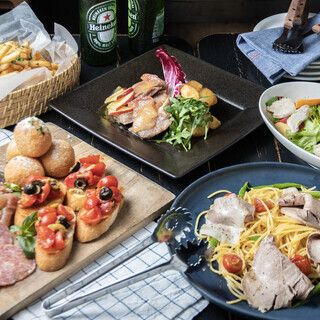 2時間飲み放題付＋4月先行予約スタート！テラスプラン