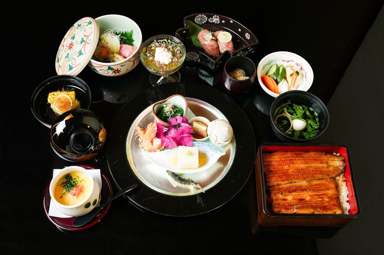 [Eel Kaiseki] 7 dishes of Yuki