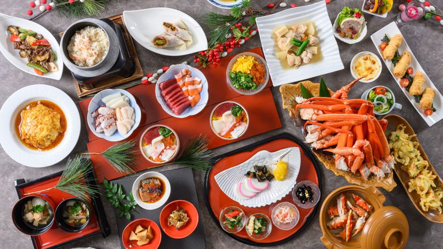 Year-end and New Year special buffet for elementary school students