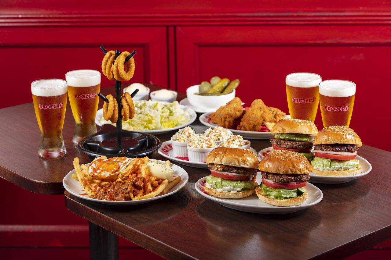 【飲み放題120分】選べる11種のバーガーとデザート含む7品のスタンダードコース！