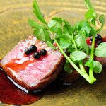 24절기의 제철 재료, 엄선 소를 사용한 코스