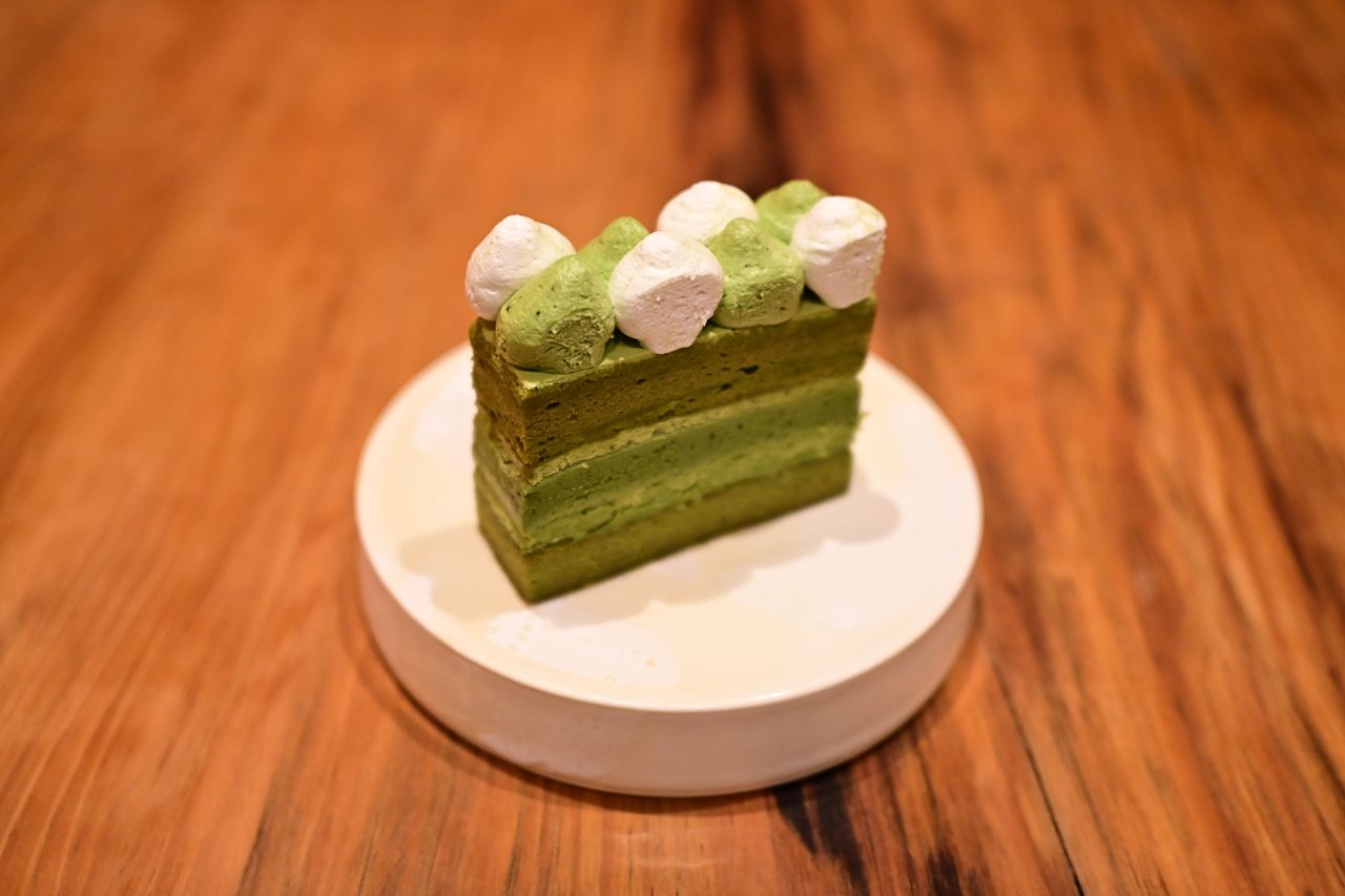 濃厚抹茶ケーキ