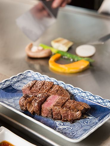 【鉄板焼】国産牛ステーキランチ