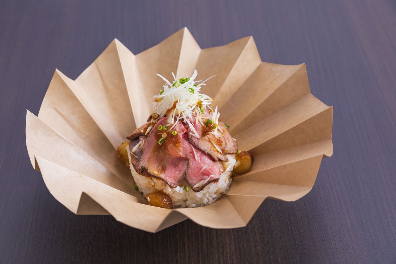 Chef's special roast beef bowl