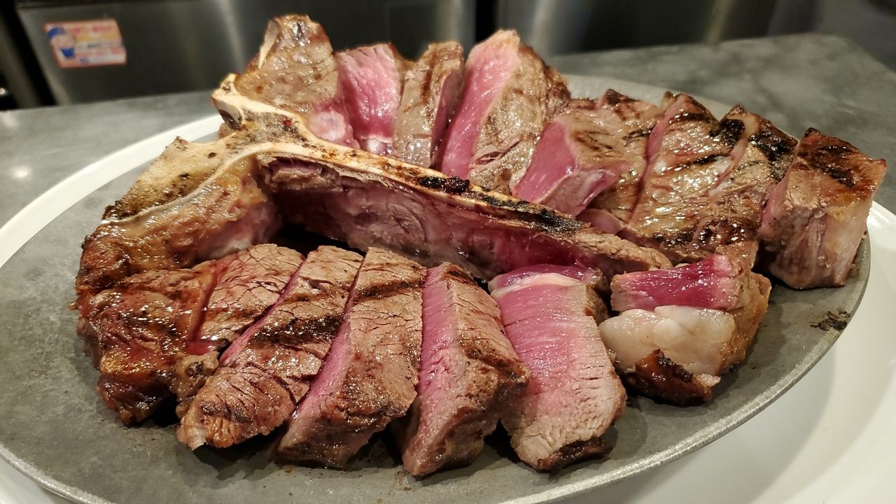 【個室】ご予約限定！豪快Ｔボーンステーキ1㎏プラン