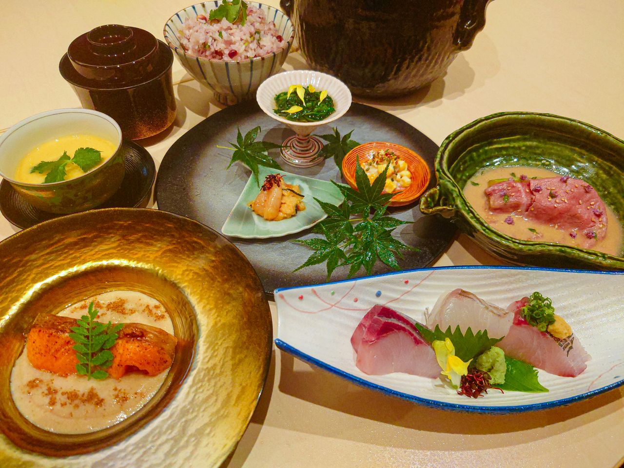 【2025年4月起】市松：可以品尝使用精选食材烹制的各种绝妙菜肴的休闲日式套餐